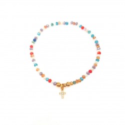 Pulsera murano - Golden faith