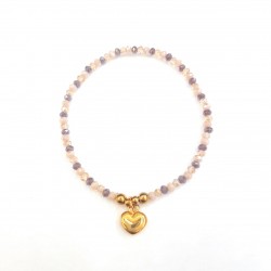 Pulsera murano - Big Heart